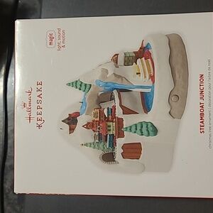 New in box! Hallmark Keepsake Steamboat Junction Christmas tree hanging ornament